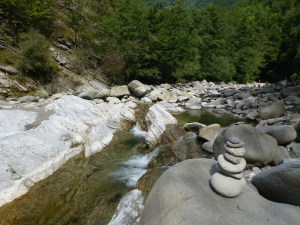 risalendo lungo il percorso...